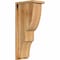 Ekena Millwork Ridgewood Rough Sawn Corbel w/Backplate, Western Red Cedar, 8"W x 12"D x 28"H COR08X12X28RID01RWR - alternate 1